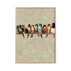 A Perch of Birds No.1