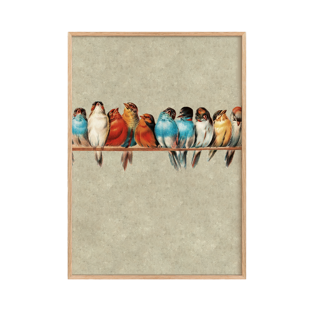 A Perch of Birds No.2