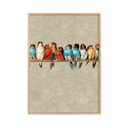 A Perch of Birds No.2