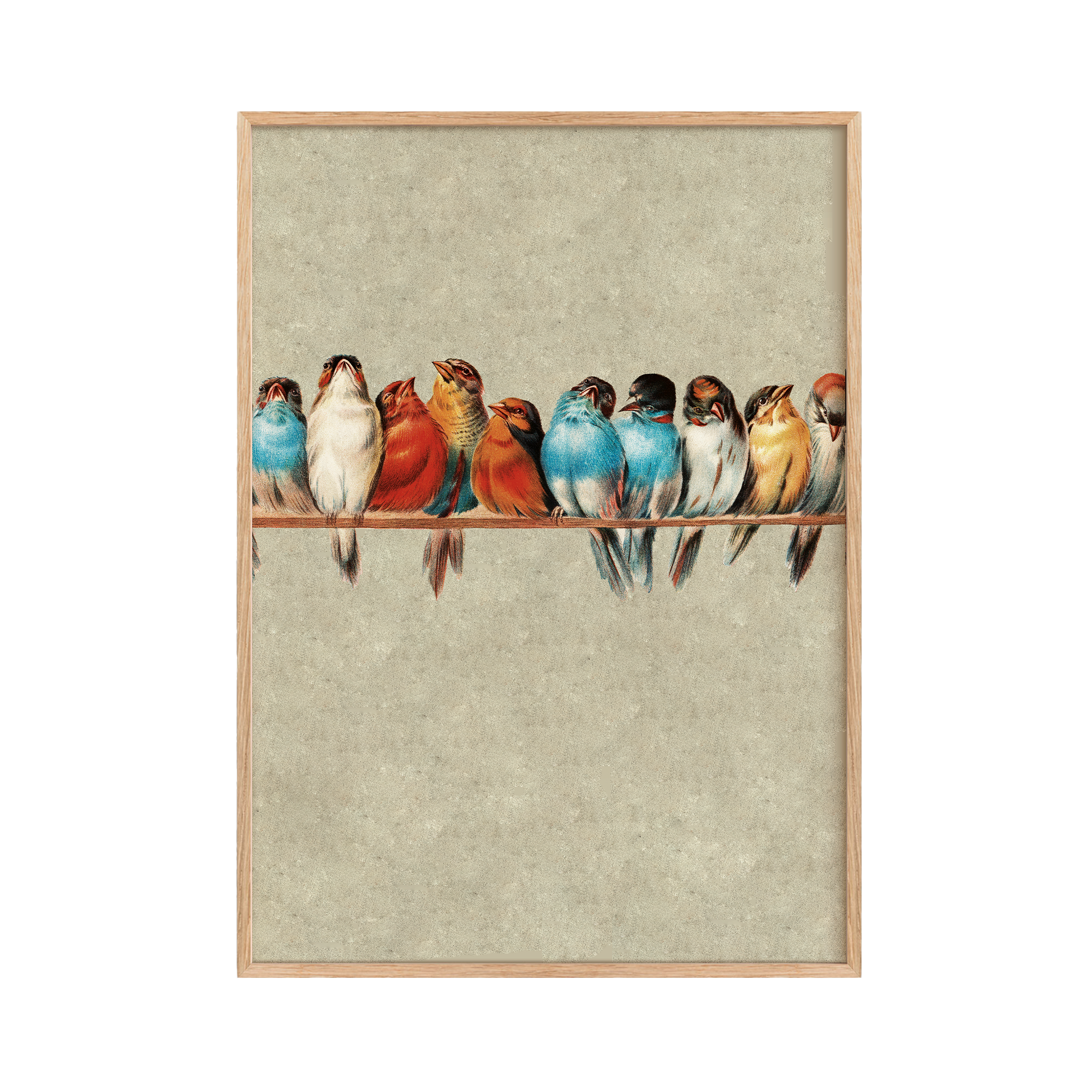 A Perch of Birds No.2