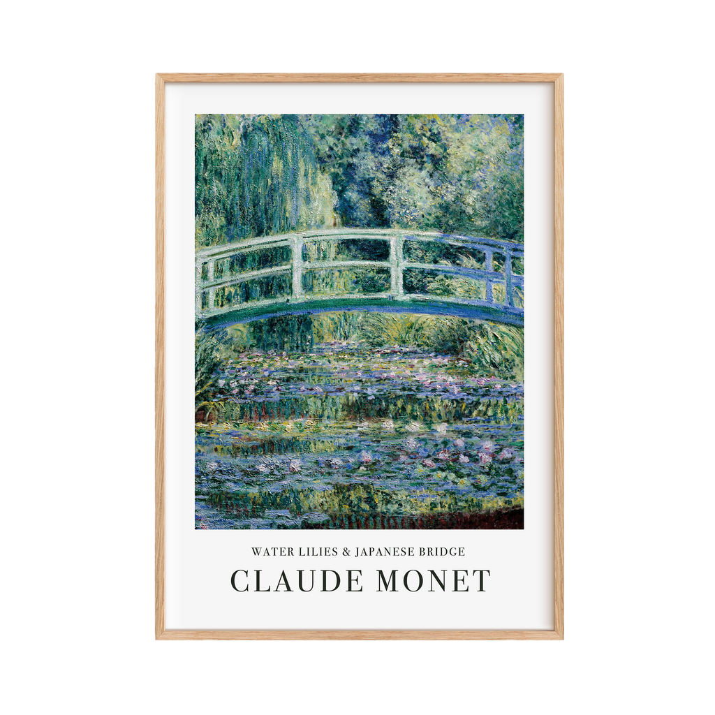 Claude Monet - Water Lilies and Japanese Bridge