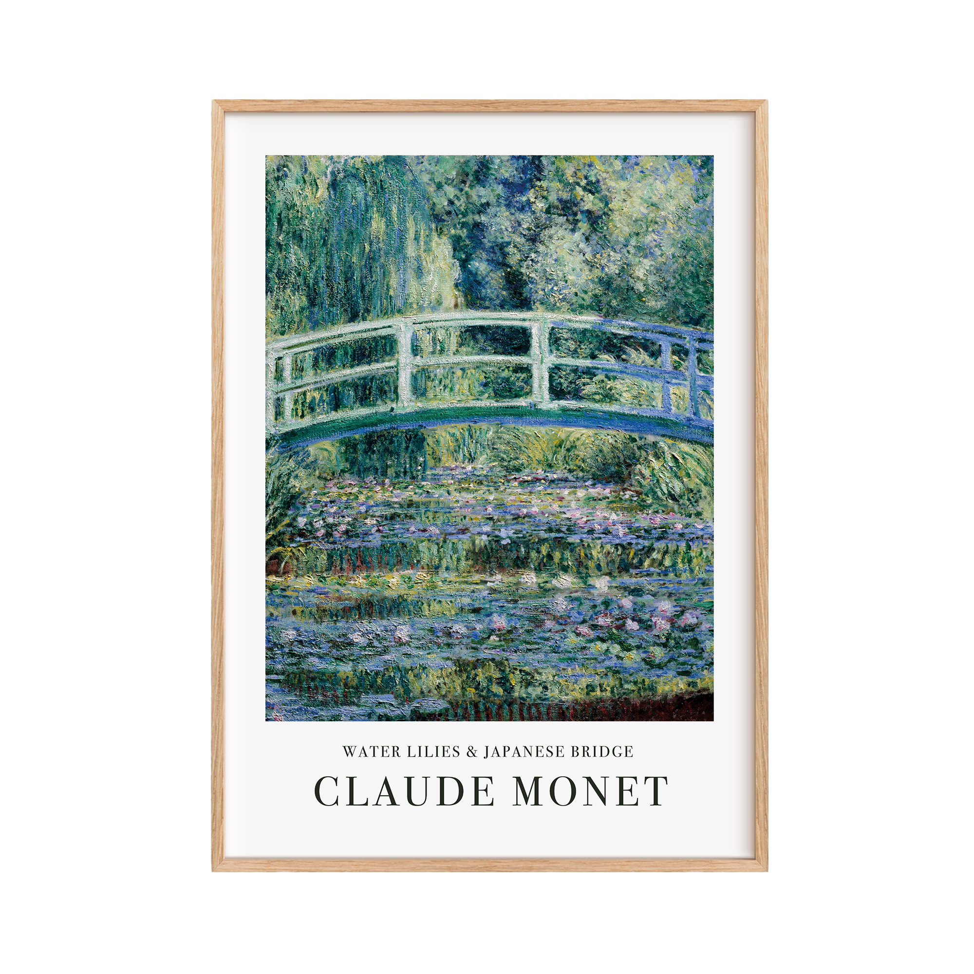 Claude Monet - Water Lilies and Japanese Bridge