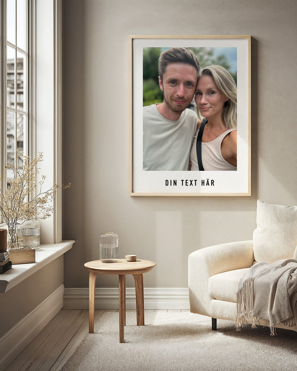 Eget motiv med personlig text