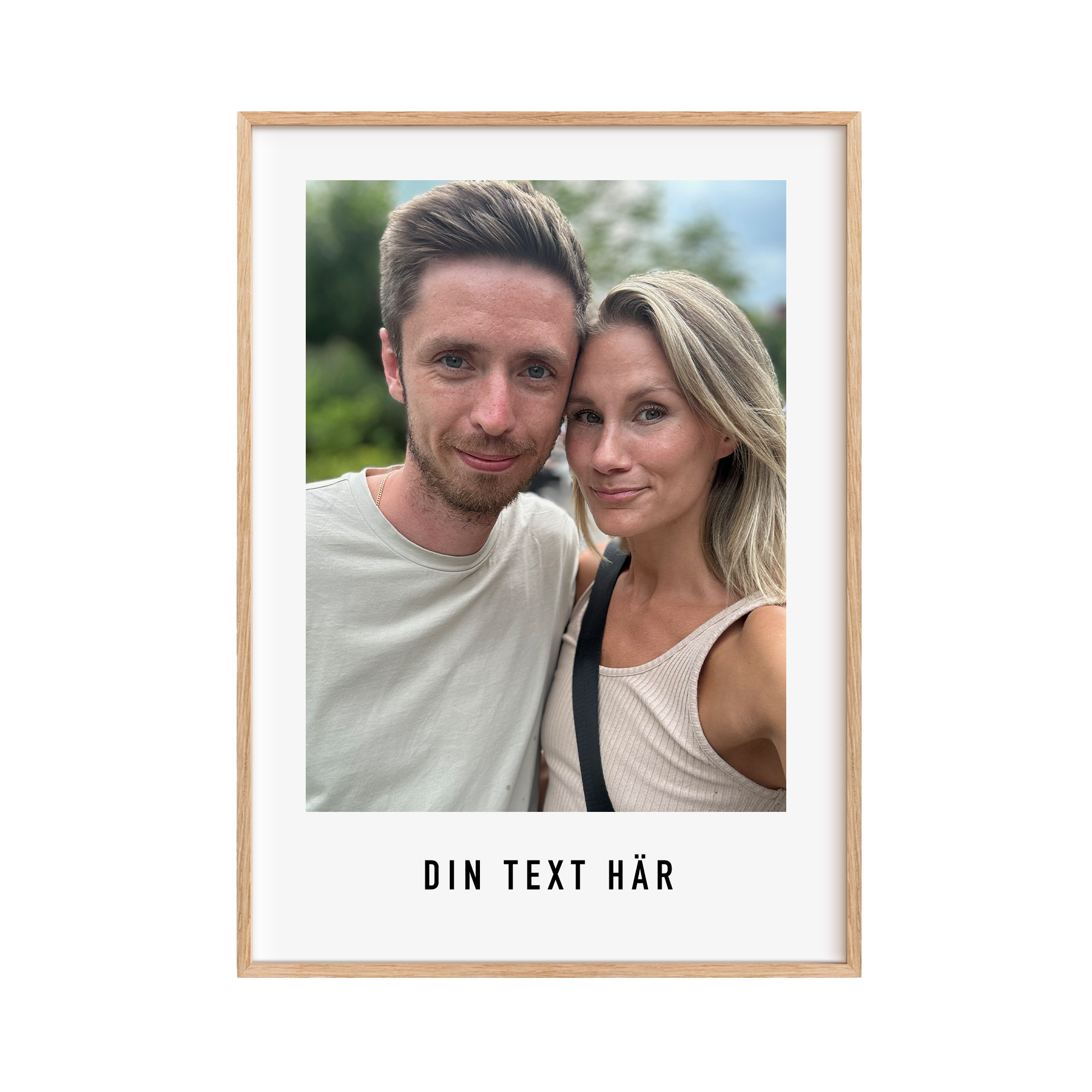 Eget motiv med personlig text