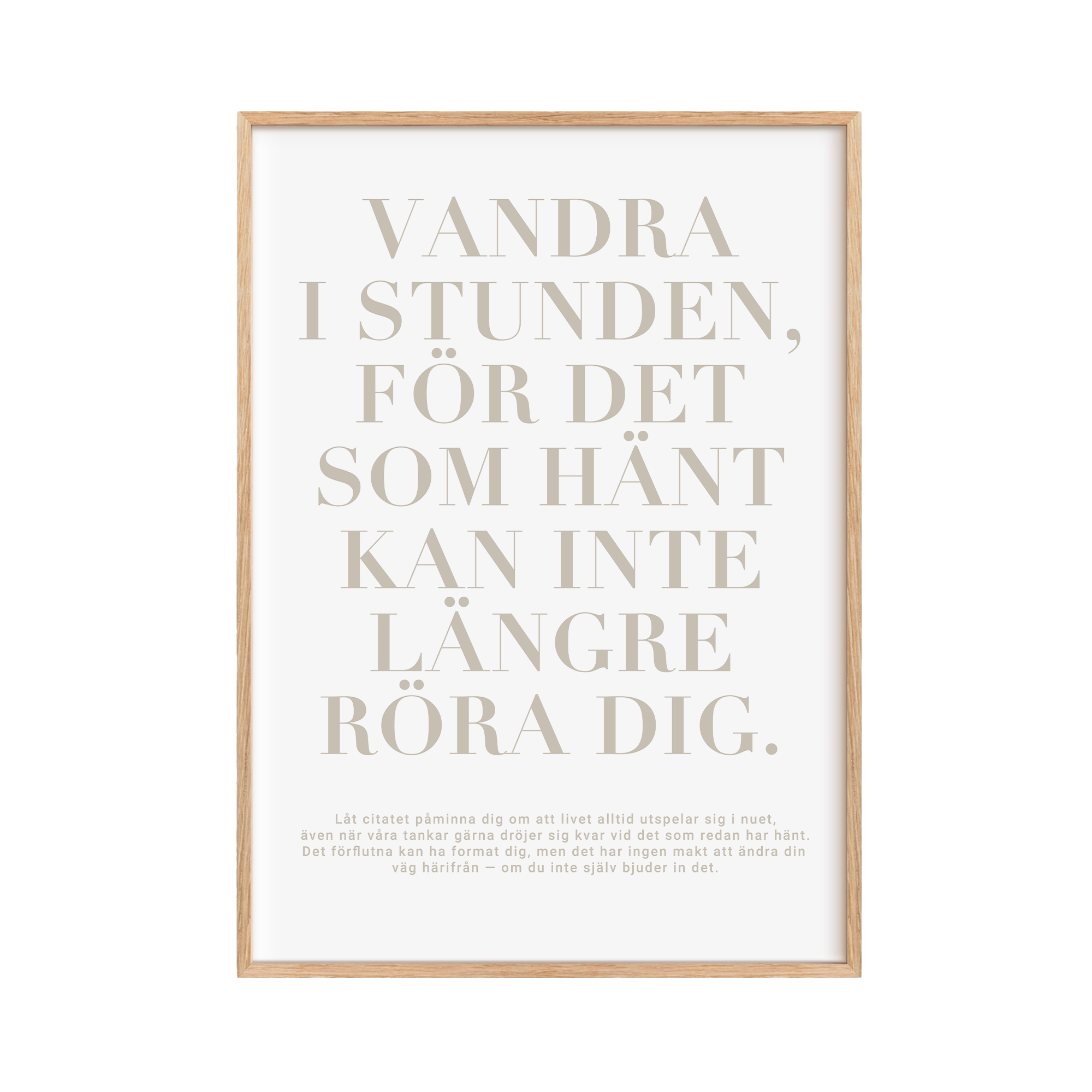 Vandra i stunden Vit