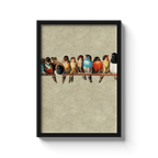 A Perch of Birds No.1