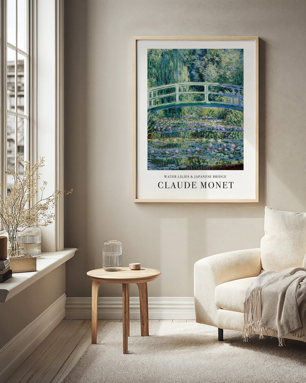 Claude Monet - Water Lilies and Japanese Bridge